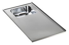 Keuken RVS aanrechtblad 120cm spoelbak links RAI-5252