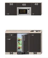 keukenblok 150cm met koelkast magnetron RAI-909