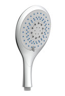 Schütte TROPIC wellness handdouche, 5 functies, chroom antikalk nozzles 5 functies selecteerbaar douchekop: Ø ca. 14 cm 100 nozzles ½" (Ø ca. 1,9 cm) verbinding voor doucheslang garantie: 3 jaar