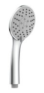 Schütte NAPOLI handdouche, 3 functies, chroom antikalk nozzles 3 selecteerbare jets douchekop: Ø ca. 7,3 cm inclusief waterbesparende pakking - tot wel 50% minder water verbruik ½" (Ø ca. 1,9 cm) ve