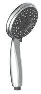 Schütte BARI handdouche, 3 functies, chroom antikalk nozzles 3 selecteerbare jets douchekop: Ø ca. 10 cm inclusief waterbesparende pakking-tot wel 50% minder water verbruik ½" (Ø ca. 1,9 cm) verbind