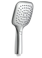 Schütte TRENTO II handdouche, 3 functies, chroom antikalk nozzles 3 selecteerbare jets douchekop: Ø ca. 11 cm inclusief waterbesparende pakking-tot wel 50% minder water verbruik ½" (Ø ca. 1,9 cm) ve
