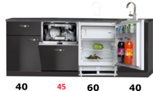 keukenblok 185cm incl apparatuur NEW-022