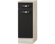 Keuken Onderkast Faro Antraciet (BxHxD) 30,0x84,8x60,0 cm UO306-9-35
