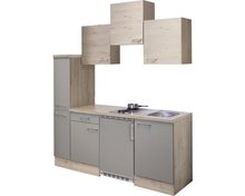 Keuken Kitchenette Riva licht eiken 180 cm HRG-629