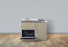 Keuken MPGS 110 Zand met vaatwasser en koelkast RAI-9525