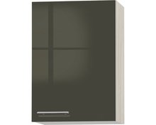 Keuken Wandkast Antraciet Hoogglans 50,0x70,4x34,9 cm RAI-03218