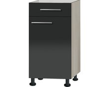 Keuken Onderkast Antraciet Hoogglans 40,0x87,0x58,4 cm RAI-03337