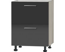 Keuken Onderkast met 2 laden 60,0x87,0x58,4 cm RAI-4574