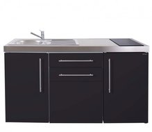 Keuken MP 160 Zwart met koelkast RAI-996