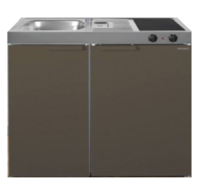 Keuken MK 90 Bruin met koelkast RAI-9513