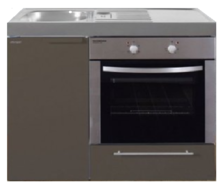 Keuken MKB 100 Bruin met oven RAI-9542