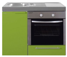 Keuken MKB 100 Groen met oven RAI-9546