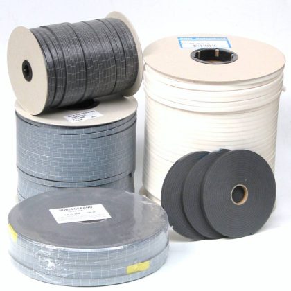 Köhler Woodcap PE Band 9x3 100 mtr haspel - Grijs