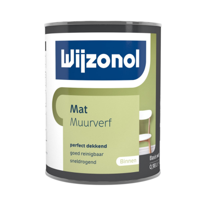 Wijzonol Muurverf Mat - 1ltr