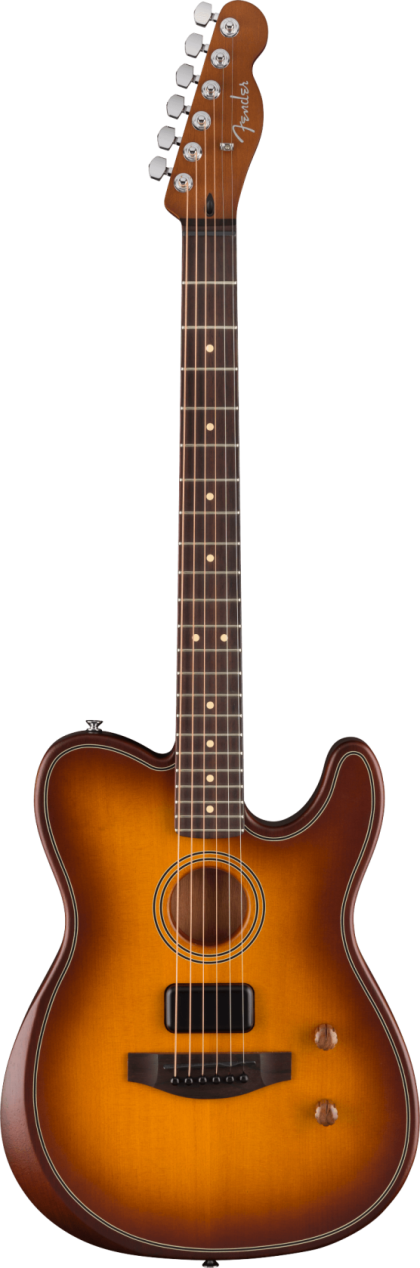 Fender Acoustasonic Standard Telecaster, Honey Burst RW