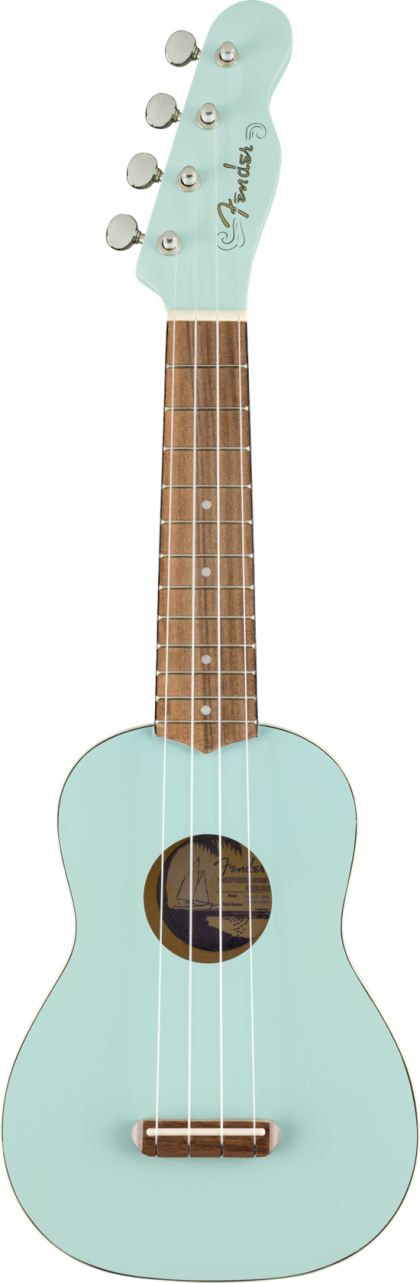 Fender Venice Soprano Ukulele Daphne Blue