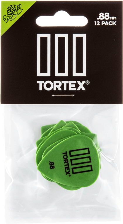 Dunlop 462P88 Tortex III Plectrum 0.88mm 12-Pack
