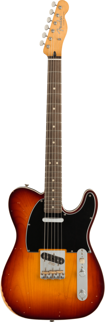 Fender Jason Isbell Custom Telecaster, 3-Color Chocolate Burst RW