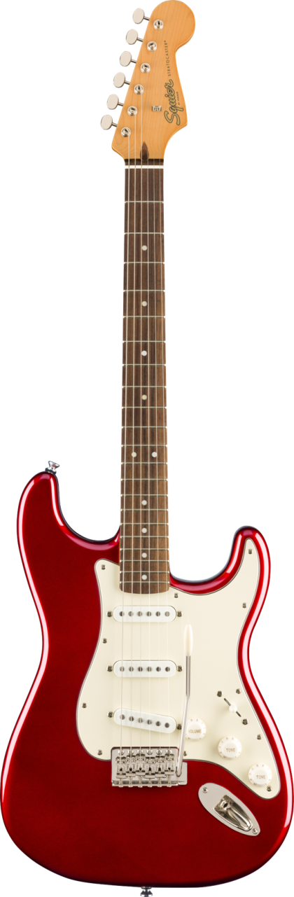 Squier Classic Vibe '60s Stratocaster, Candy Apple Red, Laurel Fingerboard