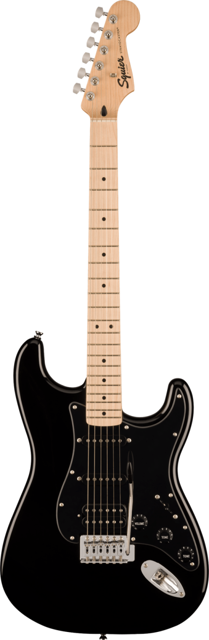 Squier Sonic Stratocaster HSS, Black MN