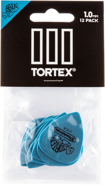 Dunlop 462P100 Tortex III Plectrum 1.00mm 12-Pack