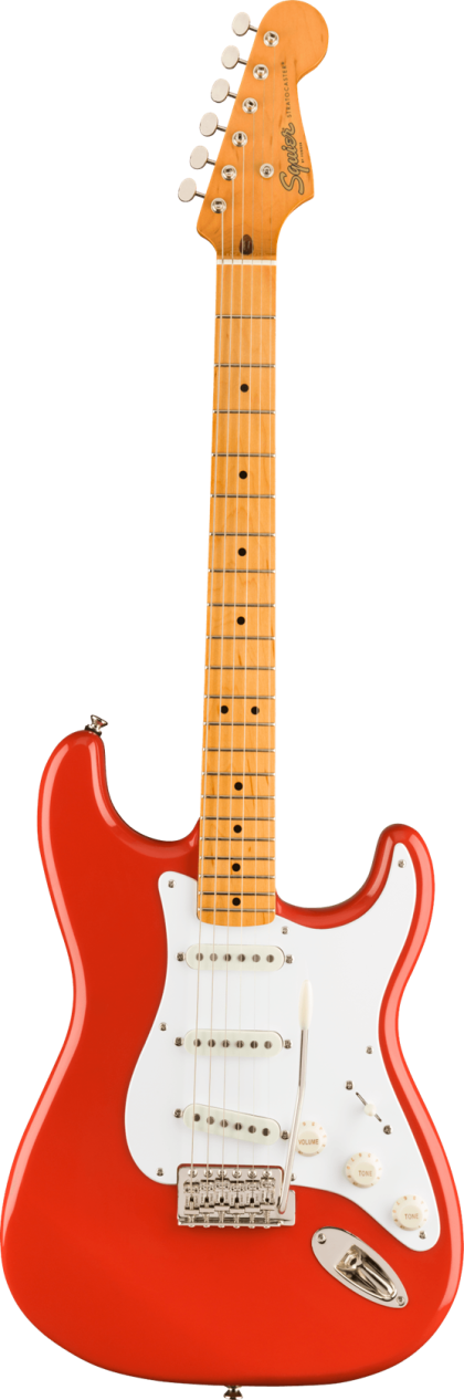 Squier Classic Vibe '50s Stratocaster, Fiesta Red MN
