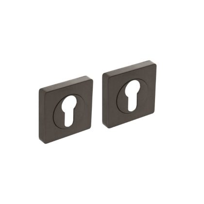 Intersteel Rozet vierkantTira cilindergat antraciet - 0029.318587