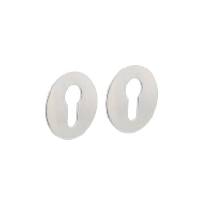 Intersteel Set van 2 cilinderrozettenTira zelfklevend RVS - 0035.340387
