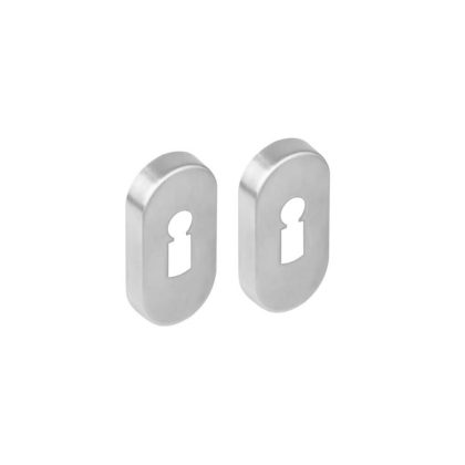 Intersteel Set van 2 sleutelrozettenTira ovaal RVS 10mm - 0035.341786