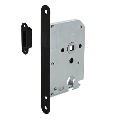 Intersteel Slotkast cilinderDomus magneet zwart afgerond - 0094.957229
