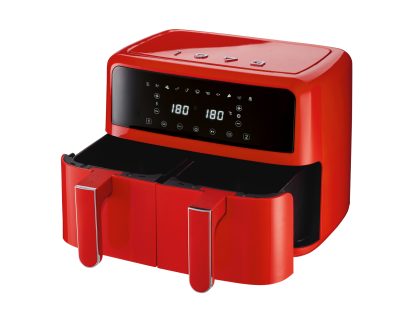 SILVERCREST airfryer 2x 4,4 L (rood 1973)