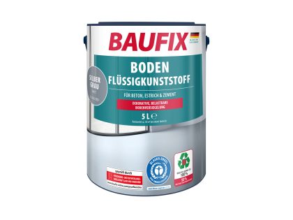 BAUFIX Vloeibare vloerverf 5 liter (Zilvergrijs)