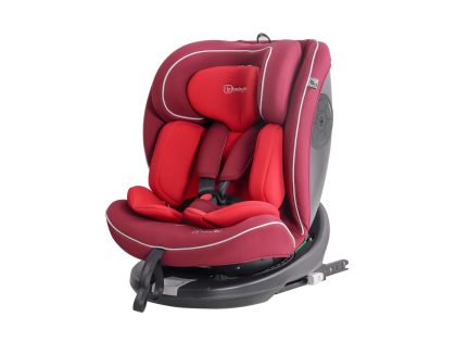 BabyGO Kinderstoel auto Nova II - Isofix - tot 36 kg (Rood)