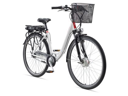 TELEFUNKEN Elektrische fiets City Multitalent RC657 (Wit glanzend)