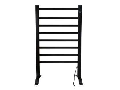 TRONIC Elektrische badkamer handdoekradiator (Zwart)