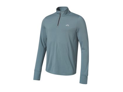 CRIVIT Heren sportshirt met smartwatch opening (Groen, L)