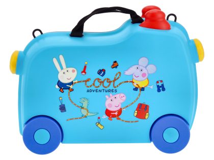 Lidl Kinder koffer Peppa Pig (Blauw)