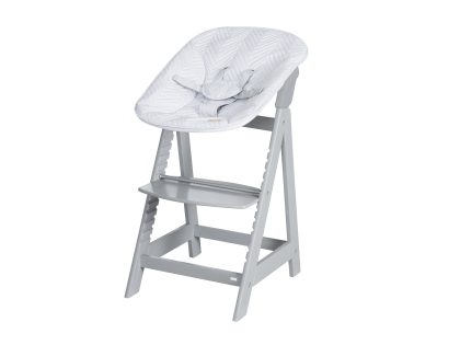 ROBA 2-in-1 kinderstoel Born Up Zickzack (Taupe)