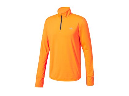 CRIVIT Heren sportshirt met smartwatch opening (Oranje, XL)