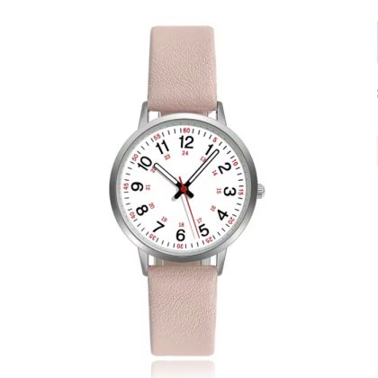 LGT JWLS Trendy horloge met zlicht roze band