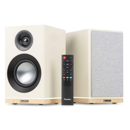 Audizio KS12 actieve HiFi luidsprekerset - HDMI en Bluetooth - Warmwit