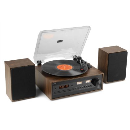 Audizio Retourdeal - Audizio Boston platenspeler met boxen - Platenspeler met