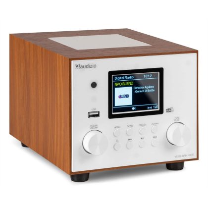 Audizio Retourdeal - Audizio Vieste DAB radio met subwoofer - Digitale radio