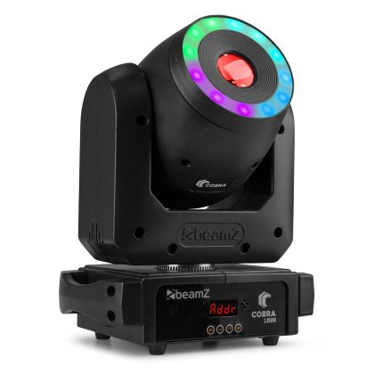 BeamZ Retourdeal - BeamZ Cobra 100R spot 100 Watt Moving Head met RGB LED