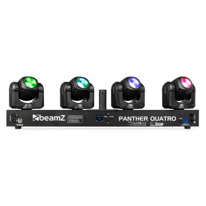 BeamZ Retourdeal - BeamZ Panther Quatro Beam Bar - Bar met 4 moving heads -
