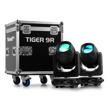 BeamZ Professional Retourdeal - BeamZ Professional Tiger 9R beam moving head set van 2