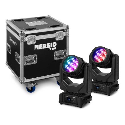 BeamZ Professional BeamZ Pro Nereid740 Waterdichte Bee Eye moving head set van 2 in