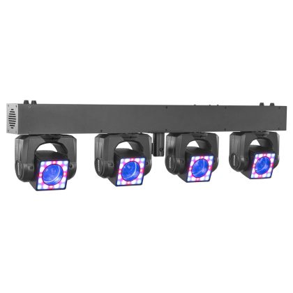 BeamZ Retourdeal - BeamZ ShowBar GO Shine - Moving head bar met 4 moving