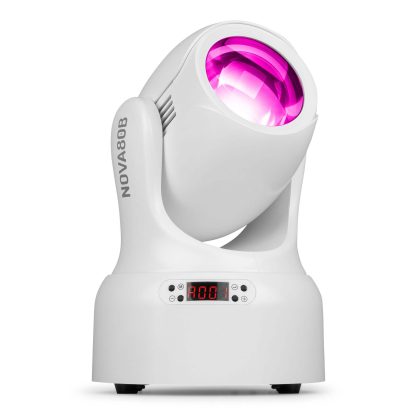 BeamZ Retourdeal - BeamZ NOVA80B-WH beam moving head met prisma - 7 kleuren
